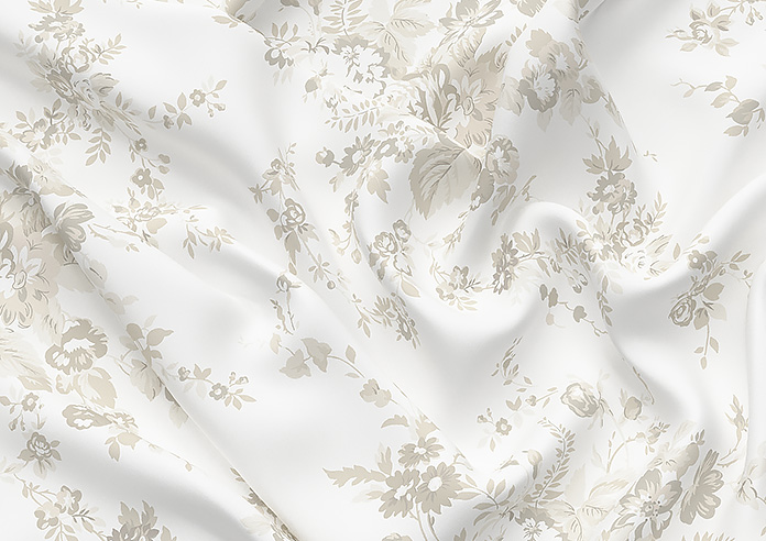 Shabby Chic by Rachel Ashwell Garden Floral, Warm Natural - Twist&Fit Roman Blind - Image 4